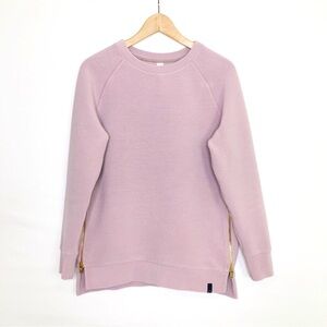 Varley Anthropologie manning ribbed crewneck oversized sweatshirt